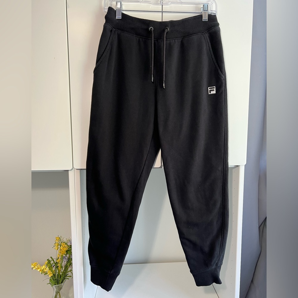 Fila Women’s Fleece Jogger Sweatpants Black